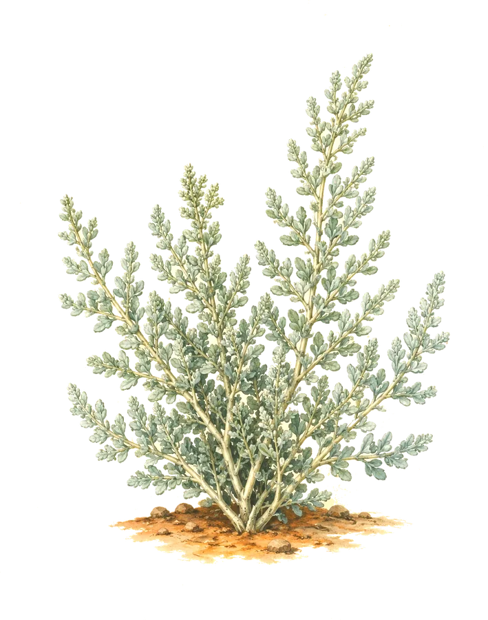 Illustration of a saltbush